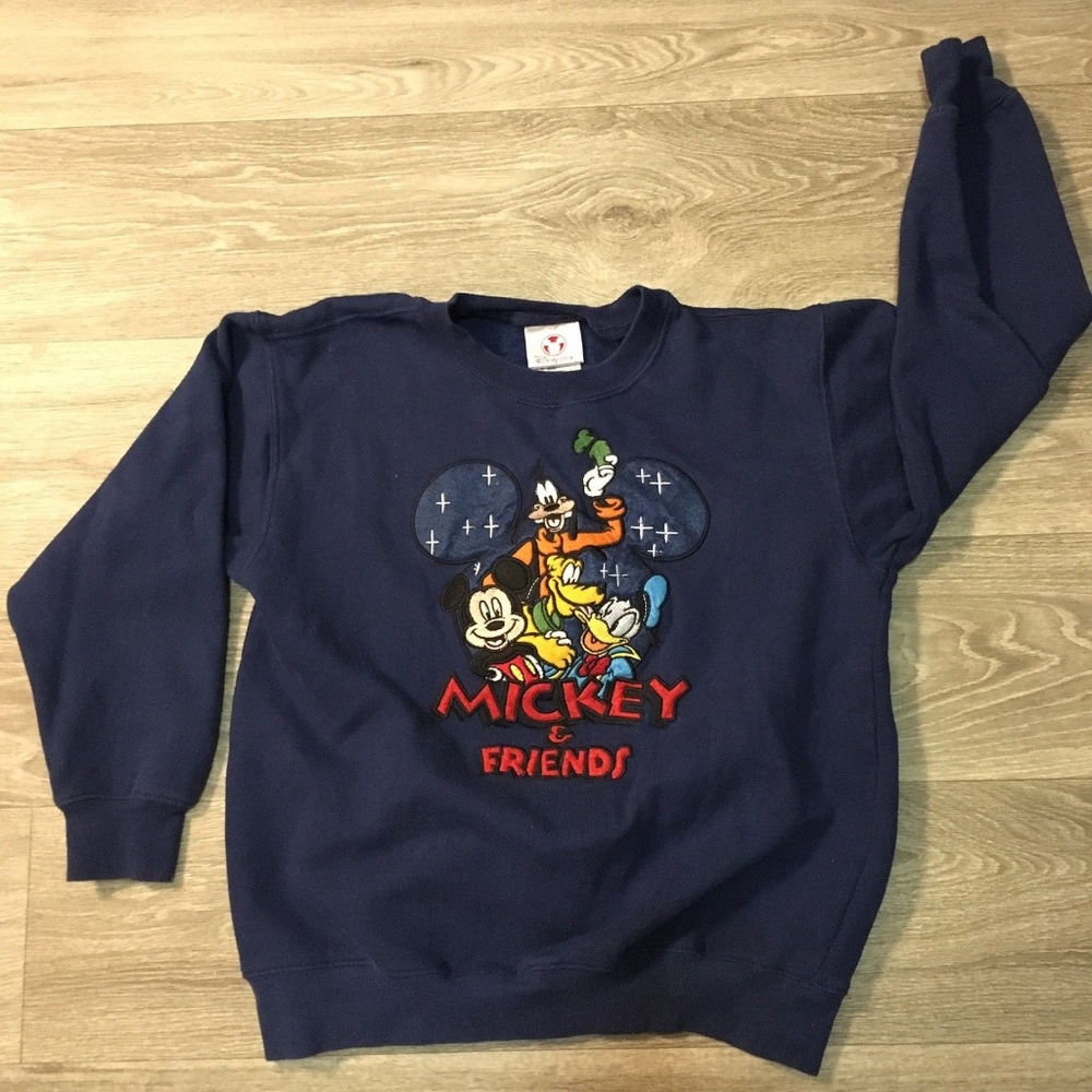 Vintage MICKEY MOUSE And Friends Sweater DISNEY